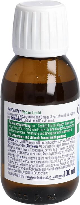 Produktbild Omega-Life Vegan Liquid (1 Stück, Flüssigkeit, 186 g)