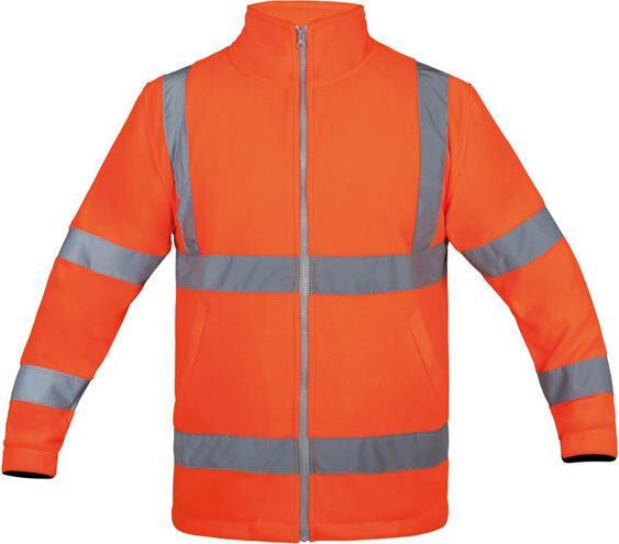Actual product image Korntex Hi-Vis Fleece Jacket (L)
