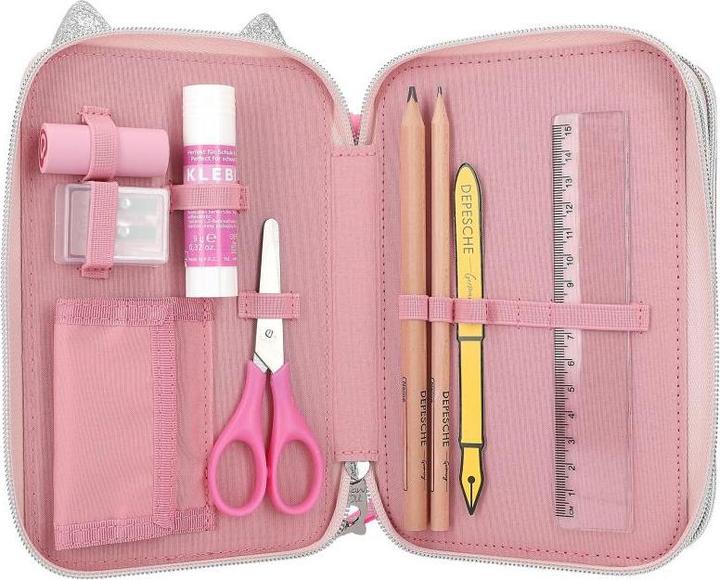 Productafbeelding Depesche TOPModel 3-vaks etui Leo WILD