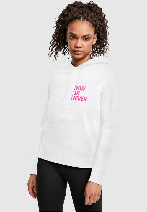 Immagine prodotto Merchcode Felpa con cappuccio Now Or Never Basic Donna - 113671 (L)