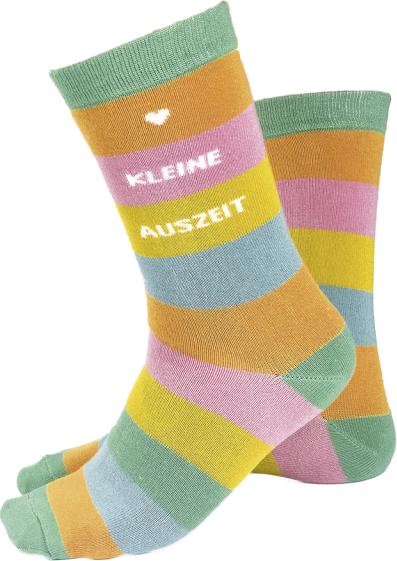 Produktbild Geschenksocken Coole Socke - Kleine Auszeit - Grösse 36-40 - von (36 - 40)