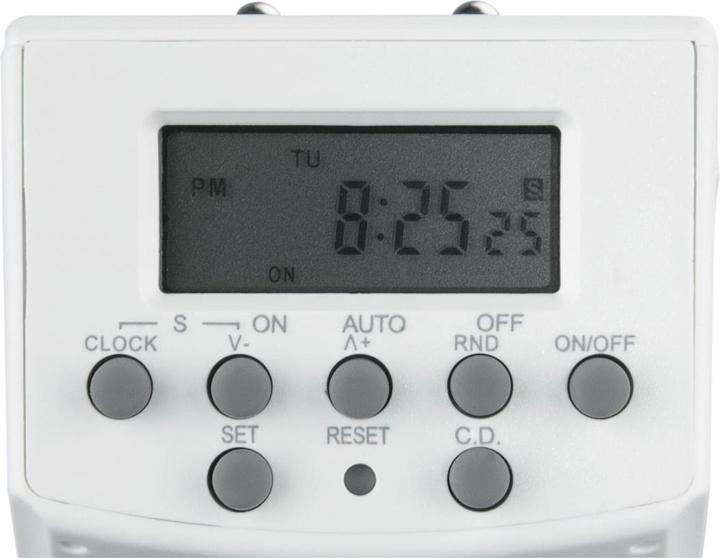 Immagine prodotto Hama 00223306 Timer digitale Programma giornaliero, programma settimanale Funzionamento continuo