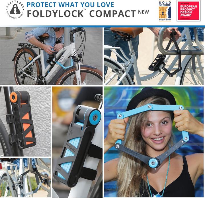Actual product image Seatylock Folding lock (85 cm)