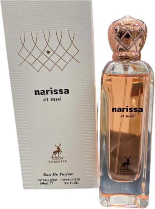 Actual product image Maison Alhambra Narissa Et Moi Eau De Parfum Spray 3.4 Ounce 100ml (Eau de parfum, 100 ml)