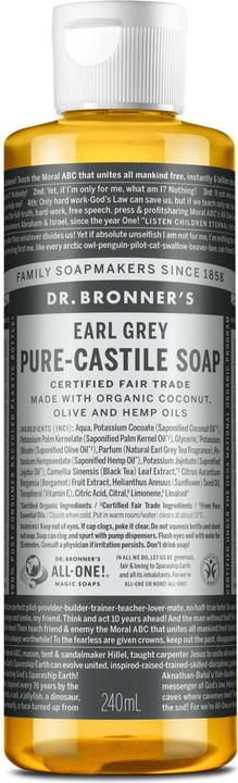Actual product image Dr. Bronner's Earl Grey Liquid Soap (Liquid soap, 240 ml)