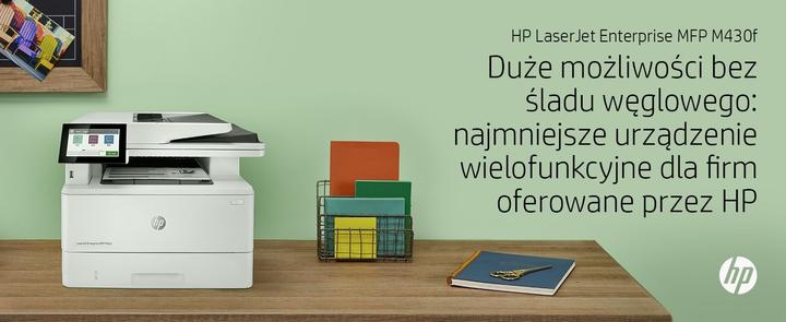 Actual product image HP LaserJet Enterprise MFP M430f (Laser, Black and white)