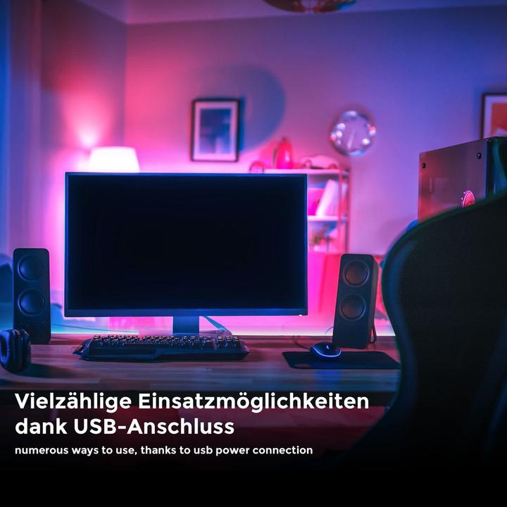 Produktbild B.K.Licht LED-Band (RGB, 300 cm, Indoor)