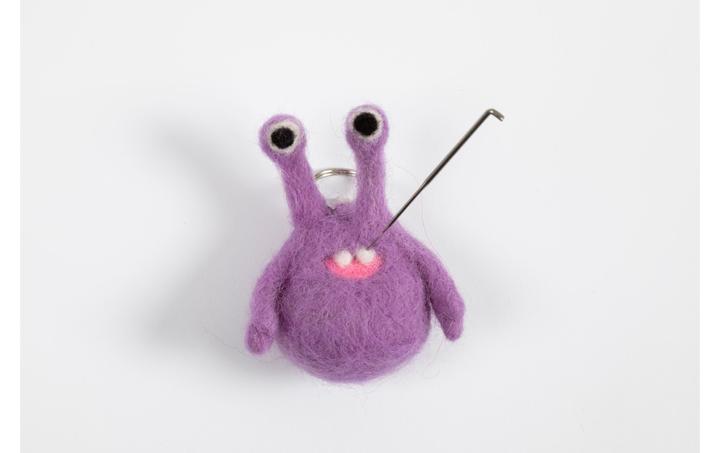 Actual product image Creativ Company Needle felting monster
