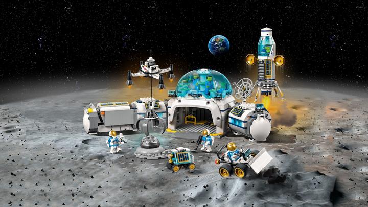 Actual product image LEGO City End-Of-Live Set Mond-Forschungsbasis - 60350 NEU! Teile 786x (60350)