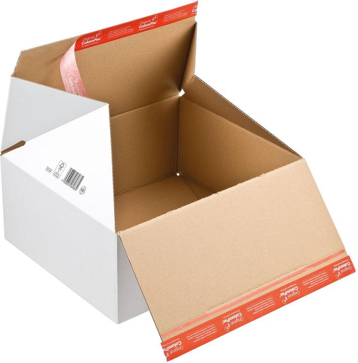 Immagine prodotto Colompac Cartone Premium con fondo lampo CP 155, vari formati, piegatura a Z, chiusura autoadesiva (19 x 15,5 x 13 cm, 20 x)