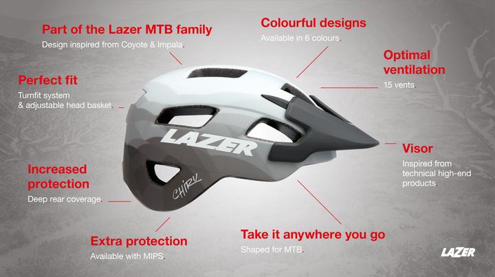 Actual product image Lazer Sport Chiru MIPS (52 - 56 cm)