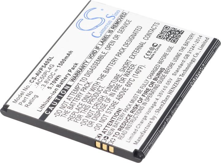 Immagine prodotto AccuCell Batteria Archos AC50PL4G, Archos 50 Platinum 4G