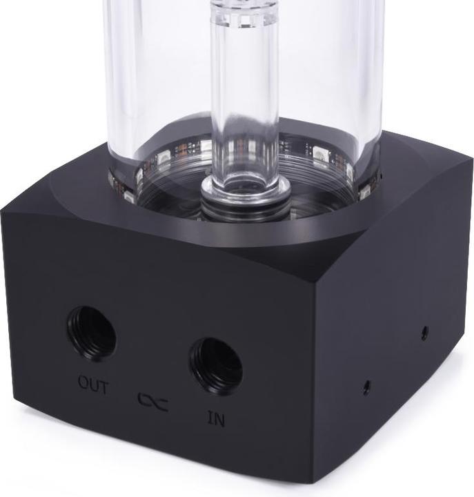 Actual product image Alphacool Core 200 Aurora ARGB balance tank, acrylic