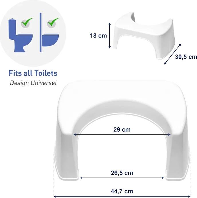 Produktbild Well Care Toilettenhocker