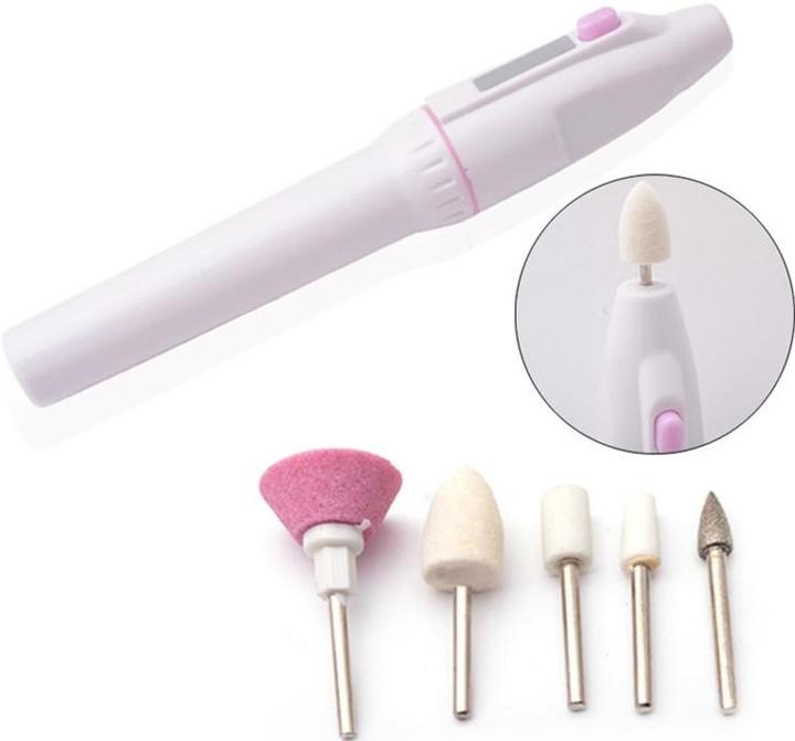 Produktbild PhoneLook 5 in 1 elektronische Nagel Pflege Maschine Manicure Polishing mit 5 Aufsätzen
