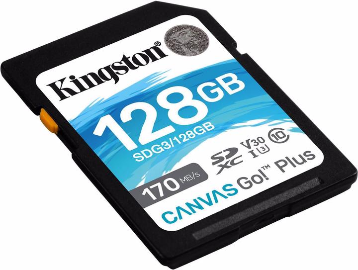 Produktbild Kingston Canvas Go! Plus (128 GB, SDXC, U3, UHS-I)
