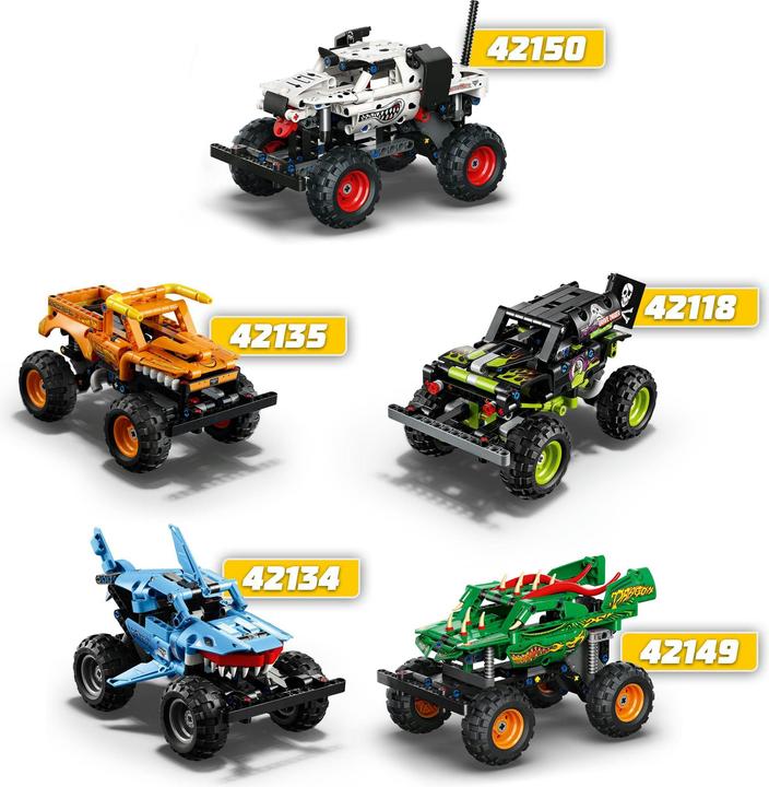 Produktbild LEGO Monster Jam Dragon (42149, LEGO Technic)