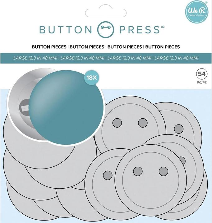 Produktbild We R Memory Keepers Knöpfe Button Press Kit