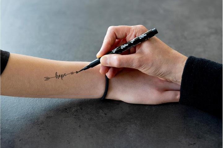 Actual product image EberhardFaber Tattoo Marker Skinlettering