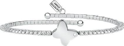 Produktbild La Petite Story Silver bracelet with crystals and bow tie LPS05ASE05 (L)