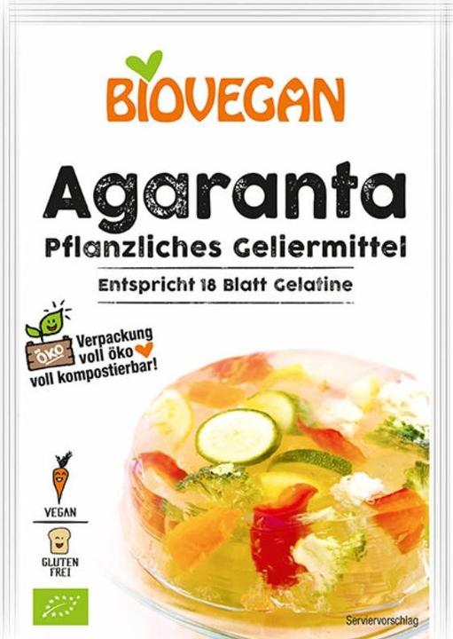 Produktbild Biovegan Agaranta Pflanzliches Geliermittel Bio (18 g)