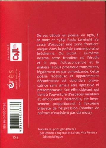 Produktbild 40 clics à Curitiba. Suivi de Idéolarmes (Französisch, Leminski Paulo, 2023)