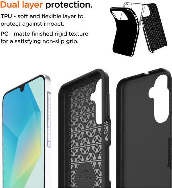 Produktbild Eiger North Case GRS Galaxy A26/A16 schwarz (Samsung Galaxy A26, Samsung Galaxy A16)