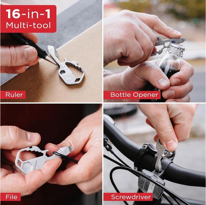 Produktbild Key Smart AllTul Multitool Ghost (16 Funktionen)