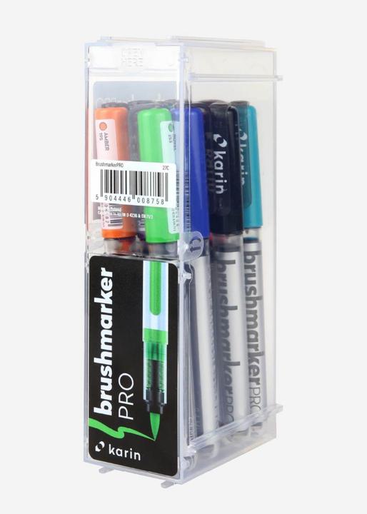Actual product image Karin PRO - Brush Marker (Basic Colours, 12 x)