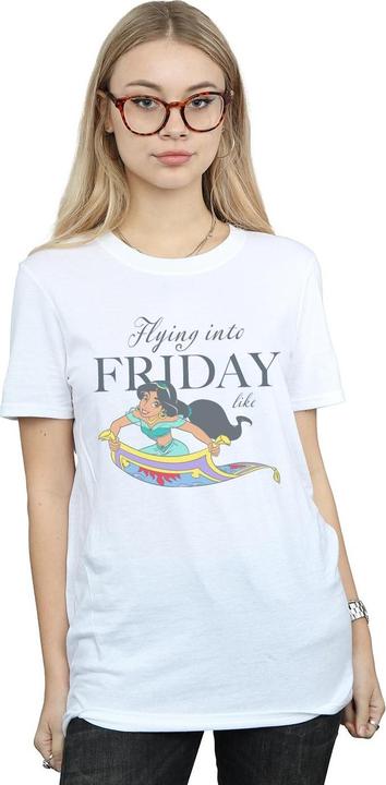 Image du produit Disney - T-shirt PRINCESS JASMINE FLYING INTO FRIDAY LIKE - Femme (5XL)