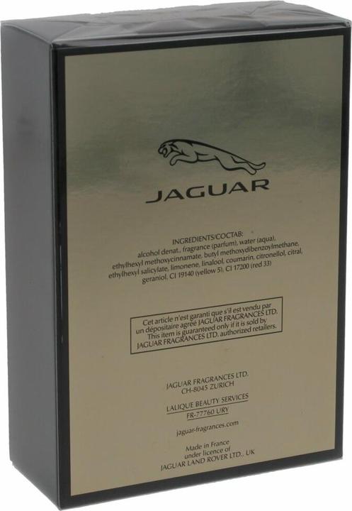 Actual product image Jaguar Classic Gold (Eau de toilette, 100 ml)