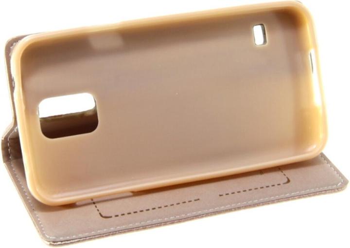 Actual product image Xundd Book Case Fashion for Galaxy S5 - gold 4250710563838 (Samsung Galaxy S5)