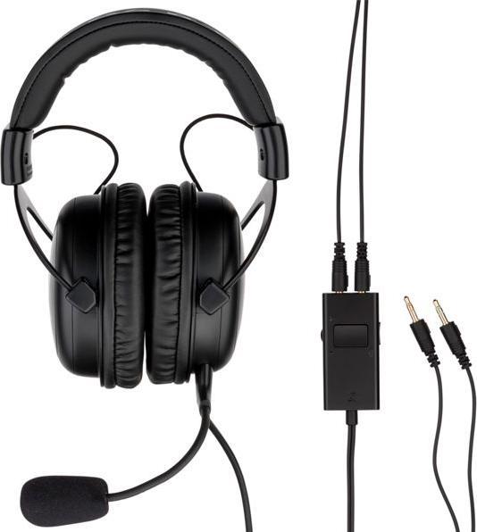 Produktbild QPAD QH-92 RGB-Stereo-Gaming-Headset schwarz (Kabelgebunden)