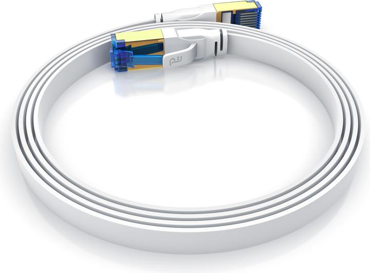 Produktbild Primewire CAT 8.1 Netzwerkkabel Flach - LAN Patchkabel Datenkabel - Flachbandkabel Verlegekabel - Cat 6 Cat 7 (U/FTP, CAT8.1, 1 m)