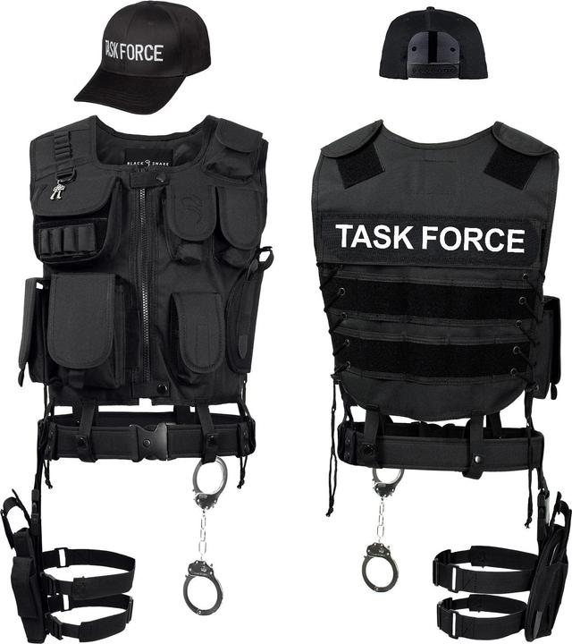 Actual product image Black Snake costume (S)