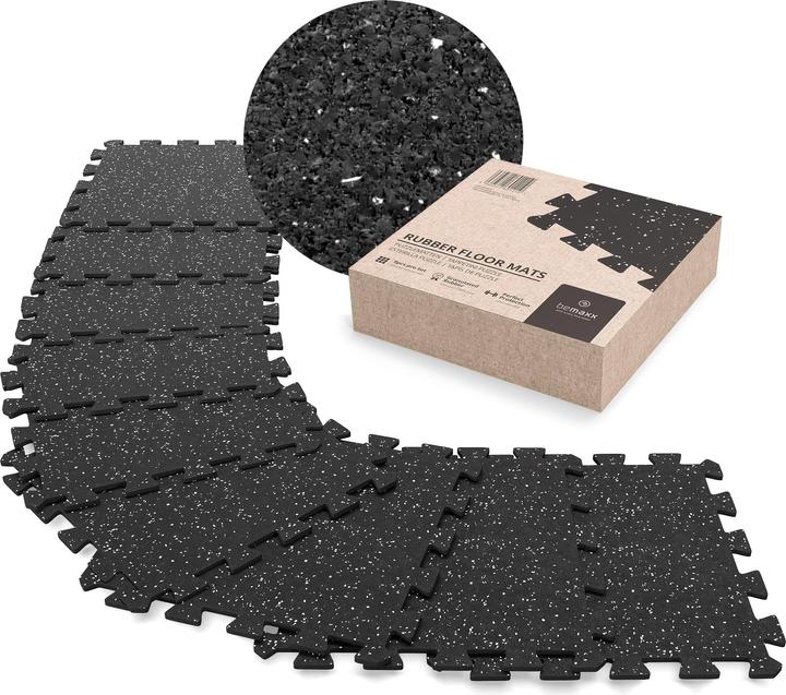 Image du produit BeMaxx Tapis puzzle, 9x 30x30cm (0.60 cm)