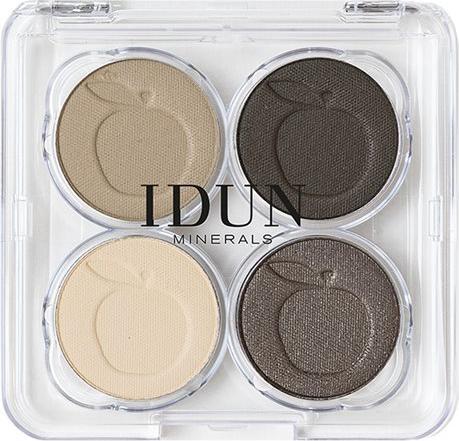 Produktbild IDUN Minerals Palette Eyeshadow Lejongap (Braun, Grau)