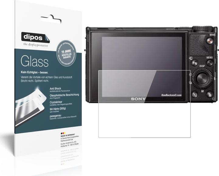 Image du produit Dipos Film de Protection d’écran Anti-Shock (Protecteur d'écran, RX100 VII)