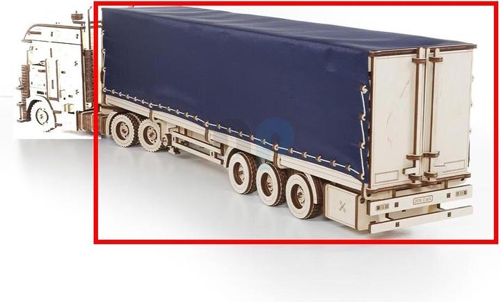 Immagine prodotto Eco Wood Art Kit modello in legno 3D -Rimorchio per Semi Truck Road King