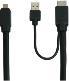 Produktbild Gechic On-Lap 1305 - HDMI-Kabel - USB, HDMI-Stecker - 1,2 m (1.20 m, HDMI)