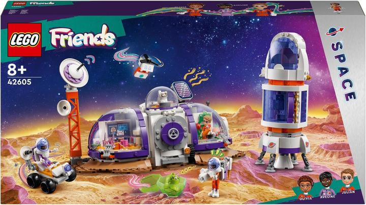 Immagine prodotto LEGO 42605 Base spaziale su Marte con razzo (42605, LEGO Friends)