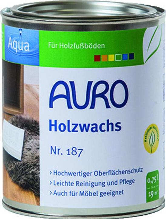 Produktbild AURO Fussbodenwachs 187 (Farblos, 0.75 l)