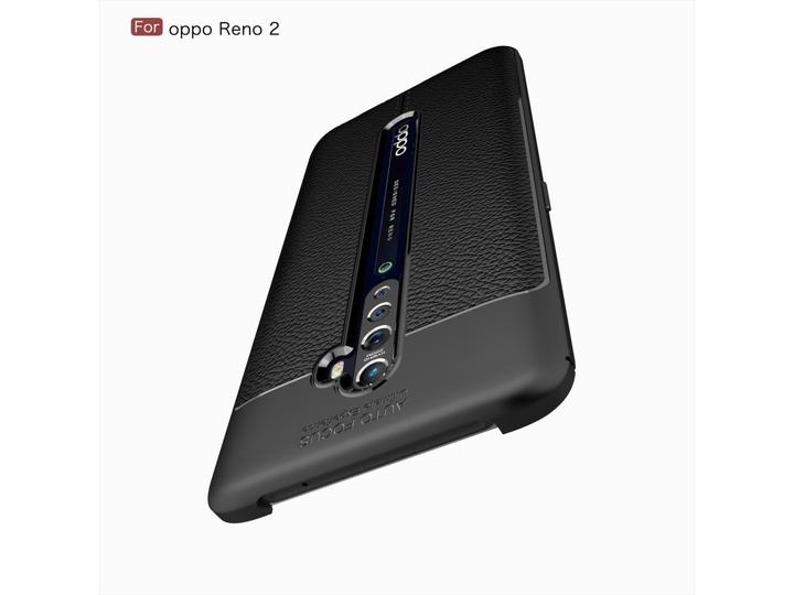 Immagine prodotto Screenguard Custodia Oppo Reno2 Design in pelle Copertura TPU (Oppo Reno 2)
