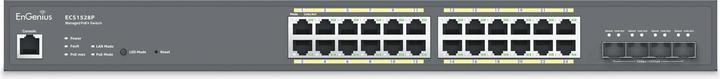 Actual product image EnGenius ECS1528P 24-port GbE SFP PoE af/at (24 Ports)