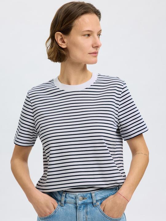 Immagine prodotto Selected Femme Slfessential Ss Striped Boxy Tee Noos (XL)