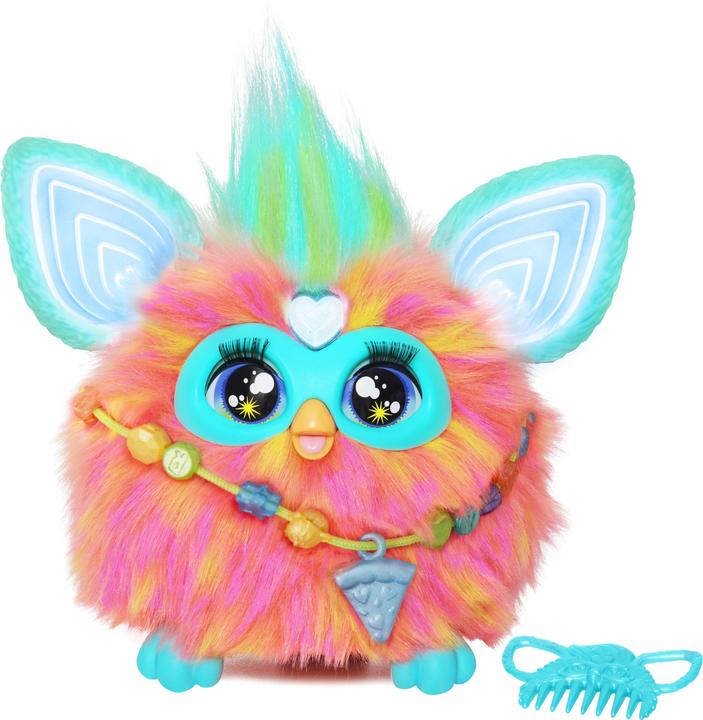 Furby Jouet interactif (orange) - voix allemande (22.86 cm)