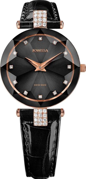 Actual product image Jowissa Facet rhinestones (Analogue wristwatch, 30 mm)