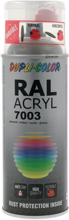 Immagine prodotto Dupli-Color Lacca acrilica lucida RAL 7003 grigio muschio (Grigio muschio, 0.40 l)