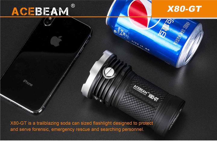 Produktbild AceBeam X80 GT (11.77 cm, 32500 lm)