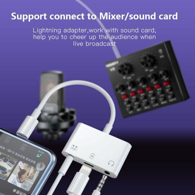 Produktbild MU Classic Lightning an 2x AUX 3.5mm Audio und 1 Lightning Adapter (Lightning, 2x 3.5mm Klinke, Lightning)